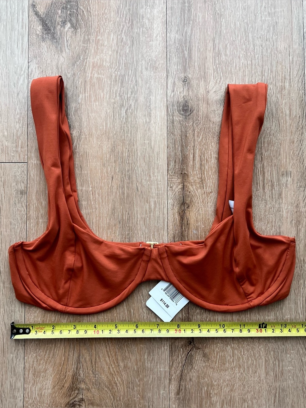 l*space Rust Red Underwire Bikini Set - Picture 9 of 14
